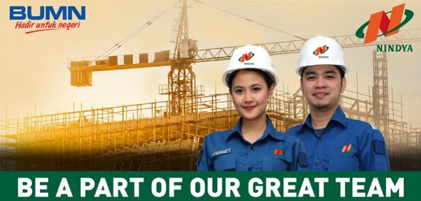 PT Nindya Karya Buka Lowongan Kerja Untuk Lulusan Teknik ! Catat Syarat dan Ketentuannya