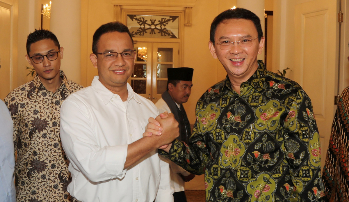 Pramono Senang Anies dan Ahok Sudah Rukun