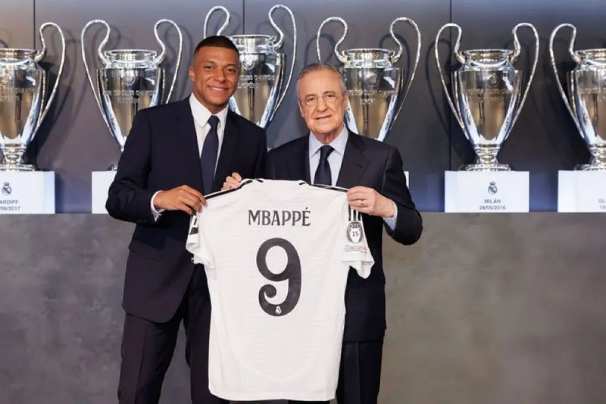 Mimpi Jadi Kenyataan! Perkenalan Mbappe Disambut Suporter Real Madrid