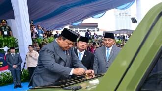 Prabowo Resmikan Kendaraan Listrik Pandu, Wujudkan Pertahanan Hijau