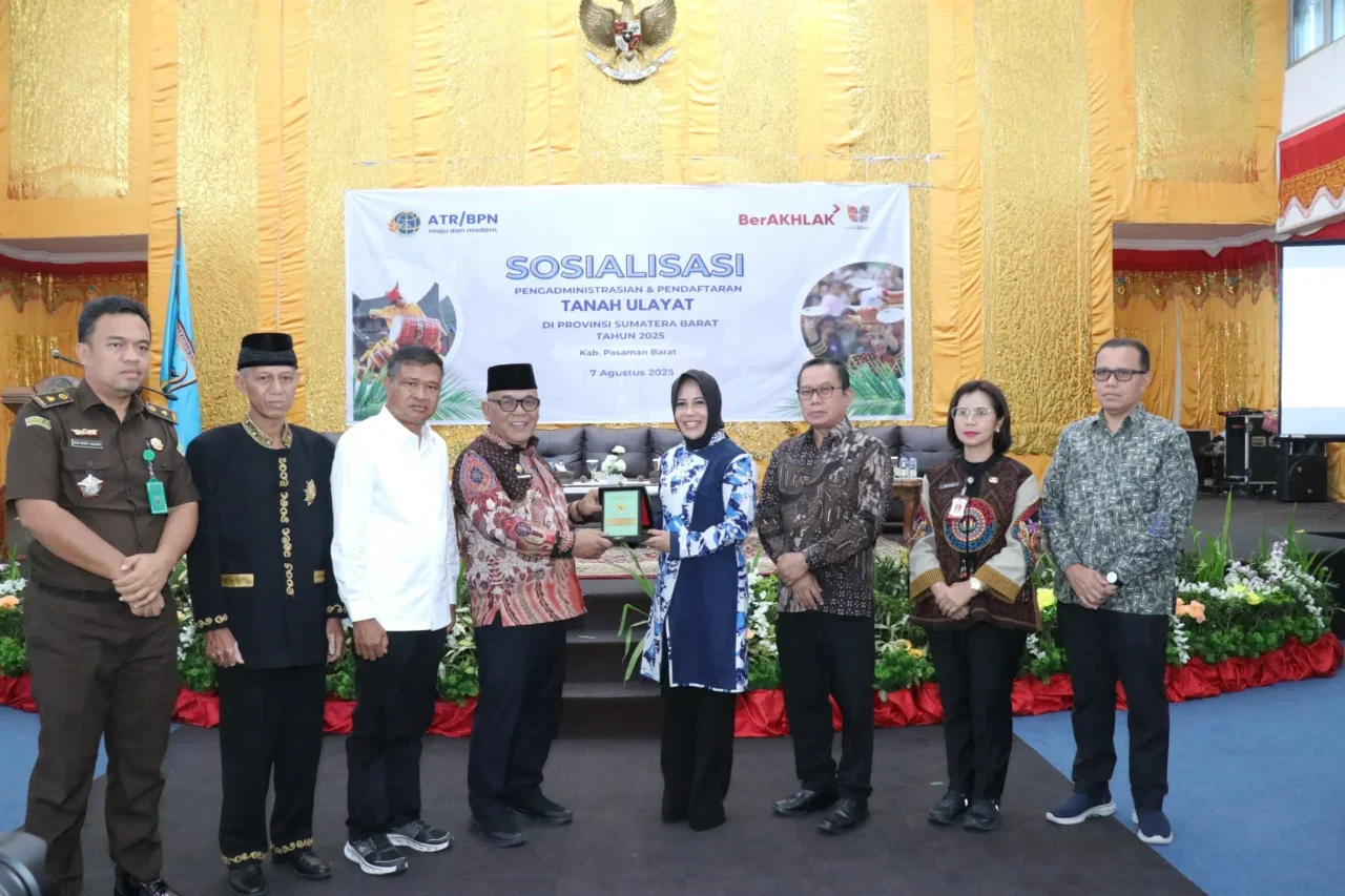 Rezka Oktoberia Sosialisasikan Tanah Ulayat di Pasaman Barat