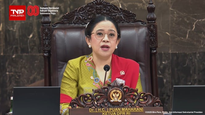 di-depan-prabowo-jokowi,-puan:-pemilu-sering-dipengaruhi-campur-tangan
