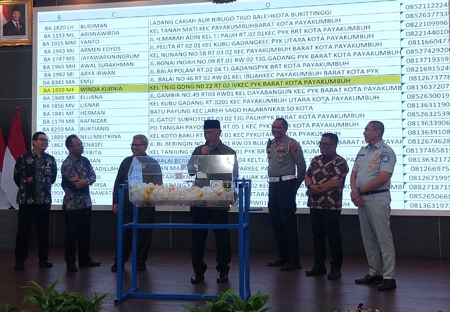 Sumbar Apresiasi Wajib Pajak, Beri Umrah, Gelar Gebyar