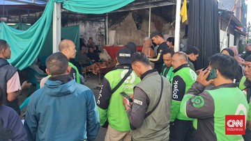 Ojol Teriaki Kapolda Usai Hadir di Pemakaman Affan di Karet Bivak