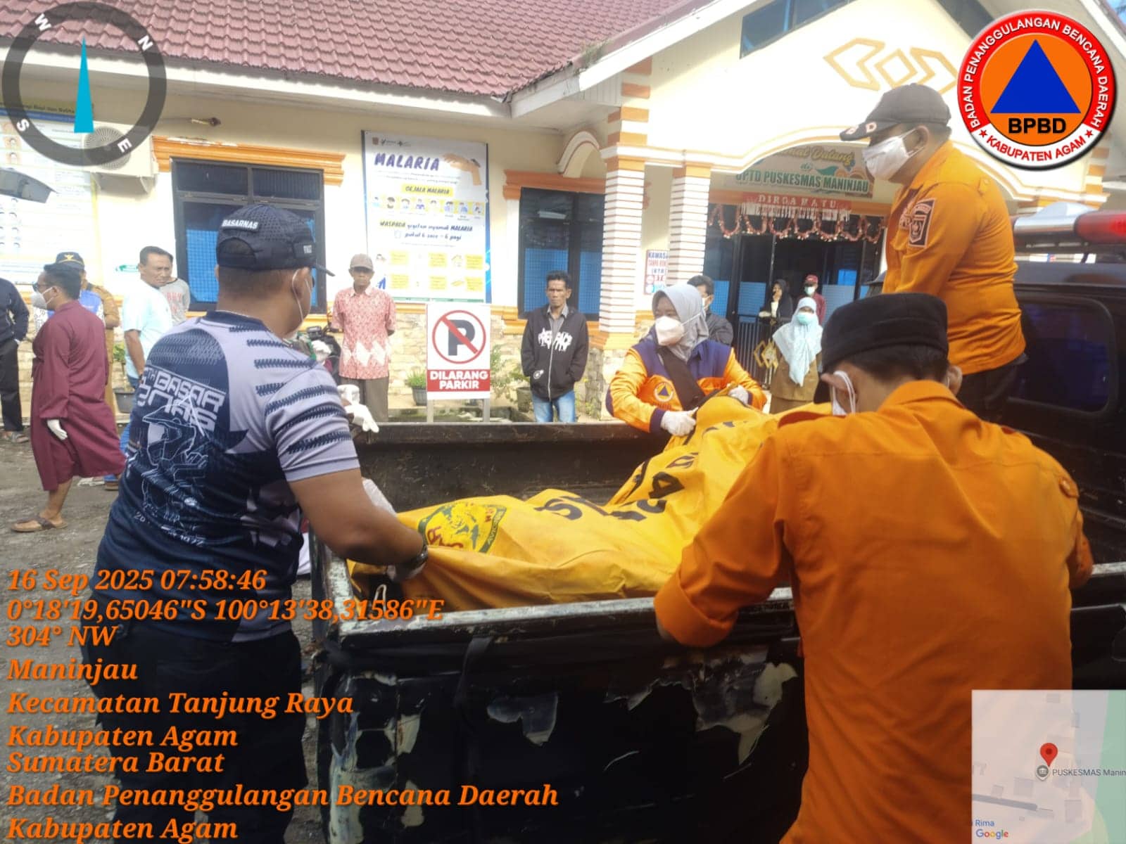 Pencarian Nelayan Maninjau Berakhir, Korban Ditemukan Meninggal Dunia