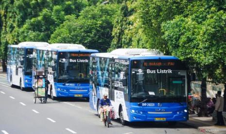 Kemenhub Dorong Bus Listrik, Kurangi Emisi Jakarta