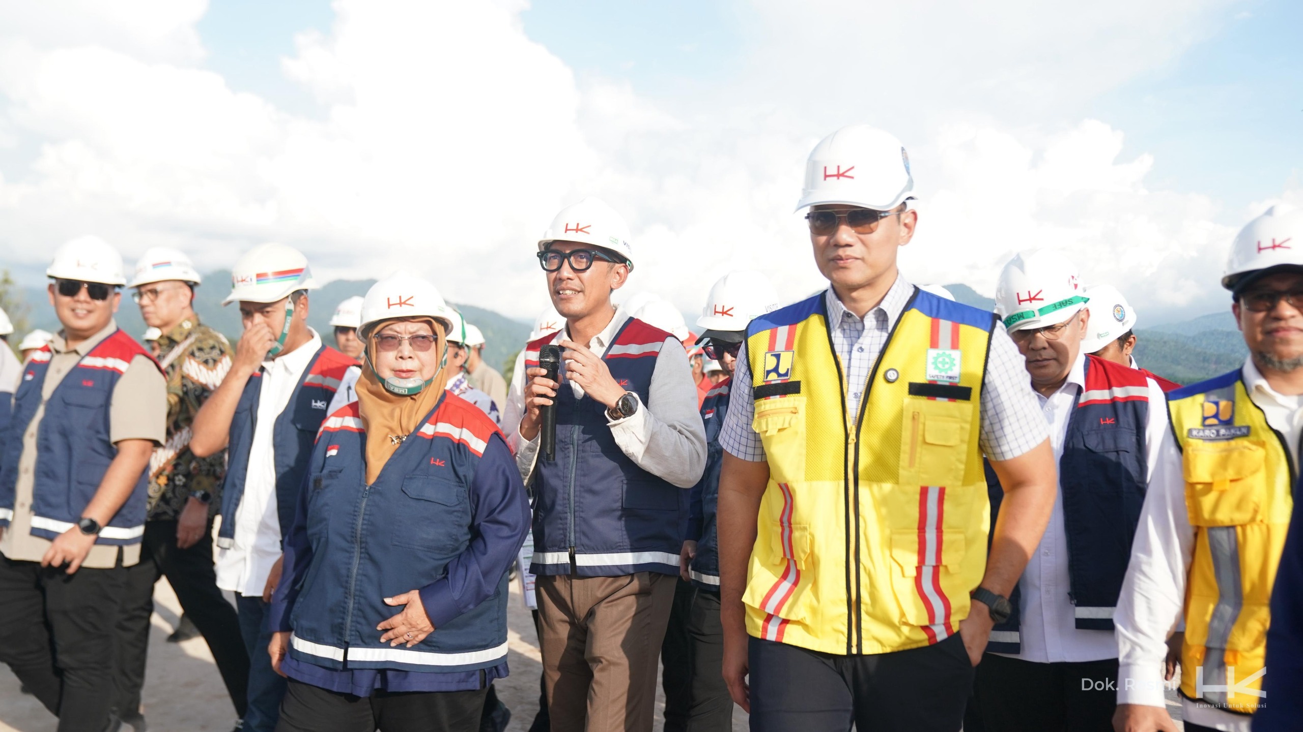 AHY Tinjau Tol Padang-Sicincin, Dorong Percepatan Konektivitas Sumatera