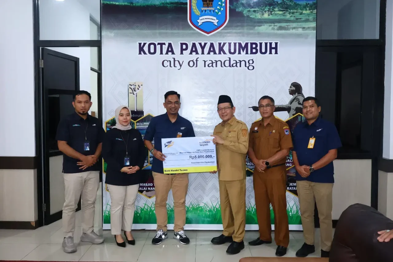 Mandiri Taspen Ulurkan Bantuan, Ringankan Korban Kebakaran Payakumbuh