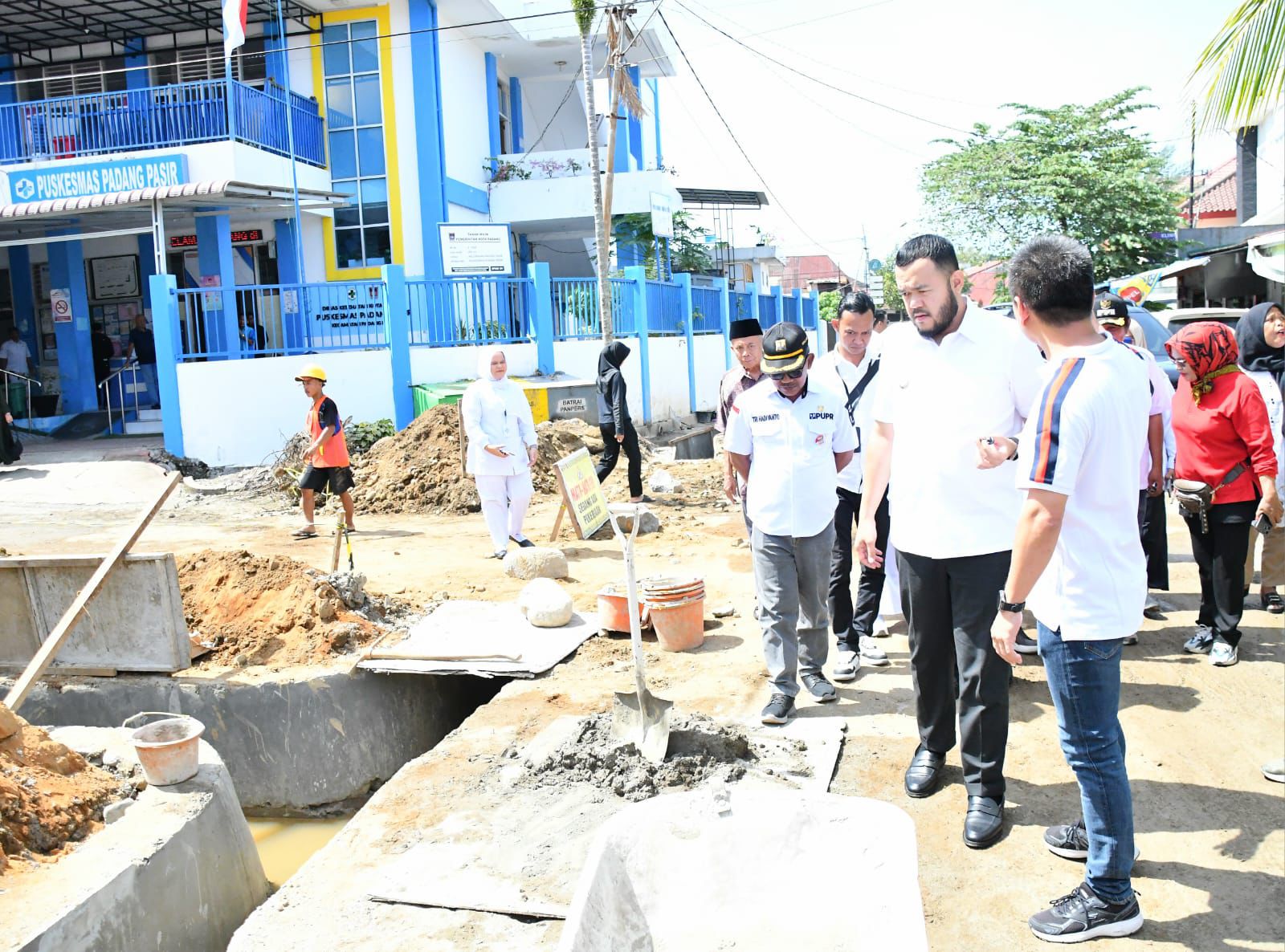 Padang Rehabilitasi Drainase Rp587 Juta Atasi Banjir Pasir