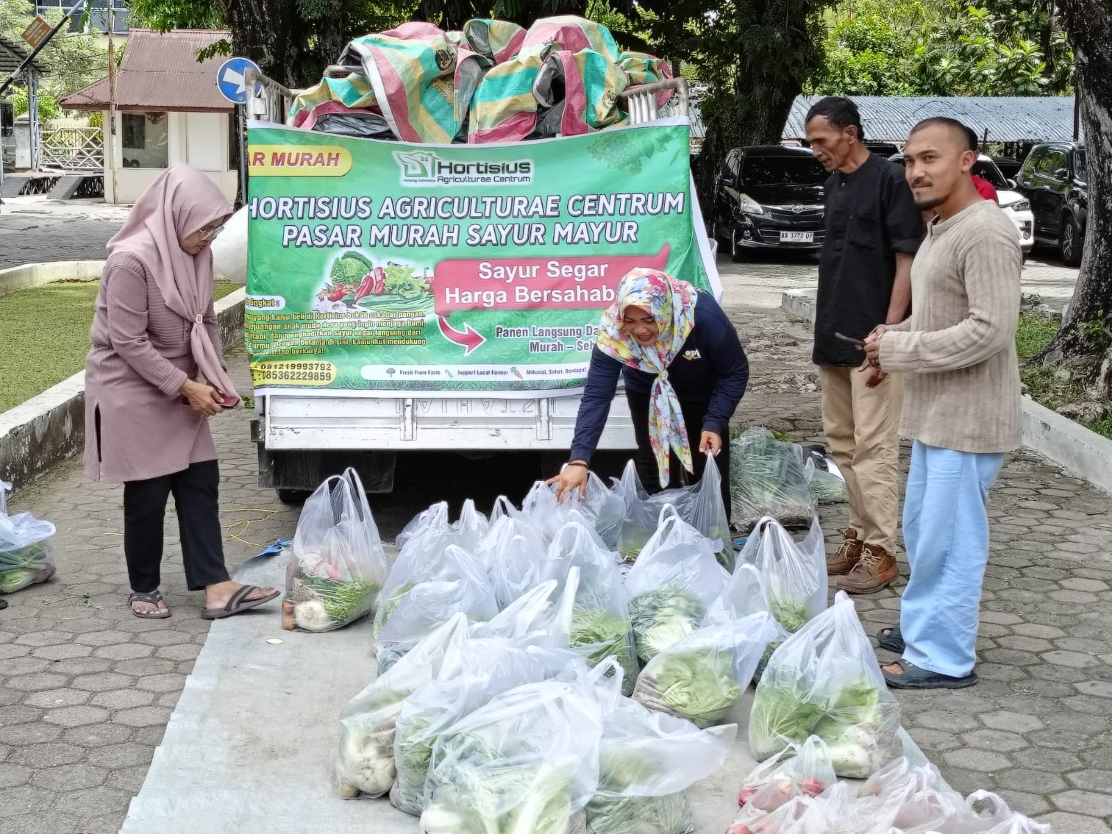 Pemprov Sumbar Fasilitasi Petani Milenial: Ratusan Paket Sayur Segar Terjual Kilat