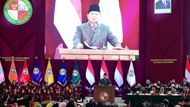 Prabowo Motivasi Wisudawan: Hadapi Tantangan, Belajar dari Kegagalan!