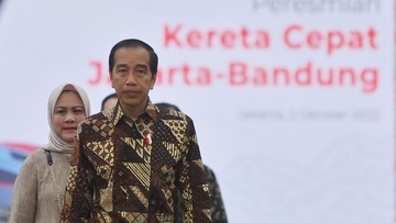 Jokowi Optimistis Whoosh Atasi Macet, Tanggapi Isu Mark Up