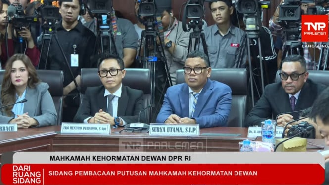 MKD Hukum Artis DPR, Ratusan Juta Penghasilan Hilang