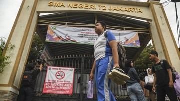 Polisi Dalami Keluarga Tersangka Ledakan SMA 72 Jakarta