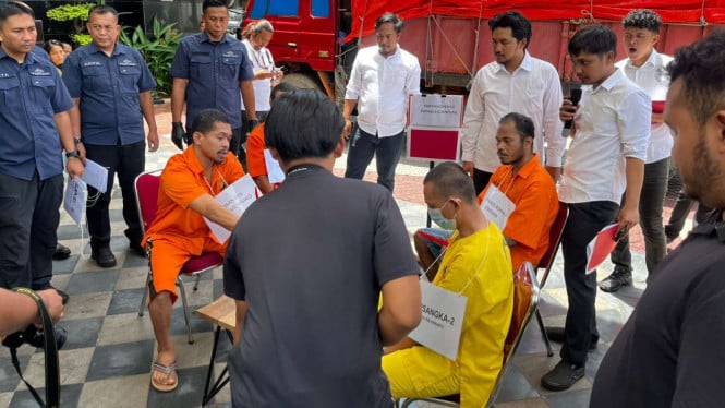 Rekonstruksi Ungkap Peran Tersangka dalam Penculikan Kacab Bank