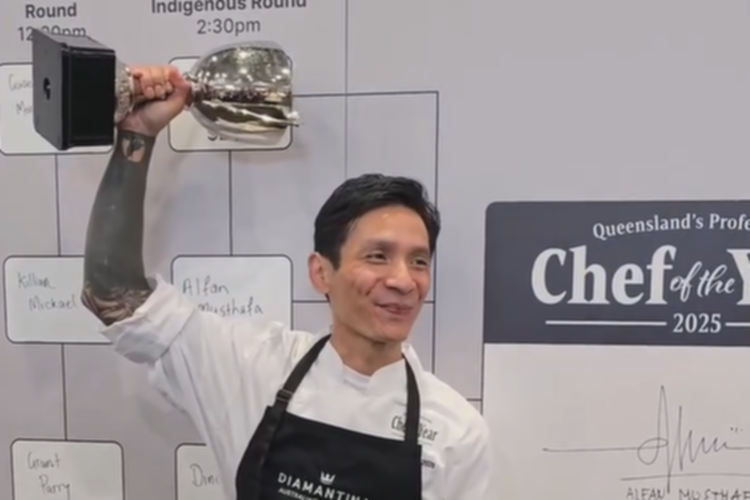 Alfan Mustafa Juara Chef Australia, Sate Maranggi Jadi Andalan