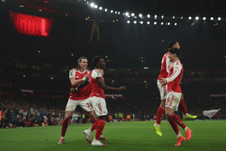 Arsenal Kalahkan Crystal Palace Lewat Adu Penalti Dramatis, Arteta Kecewa