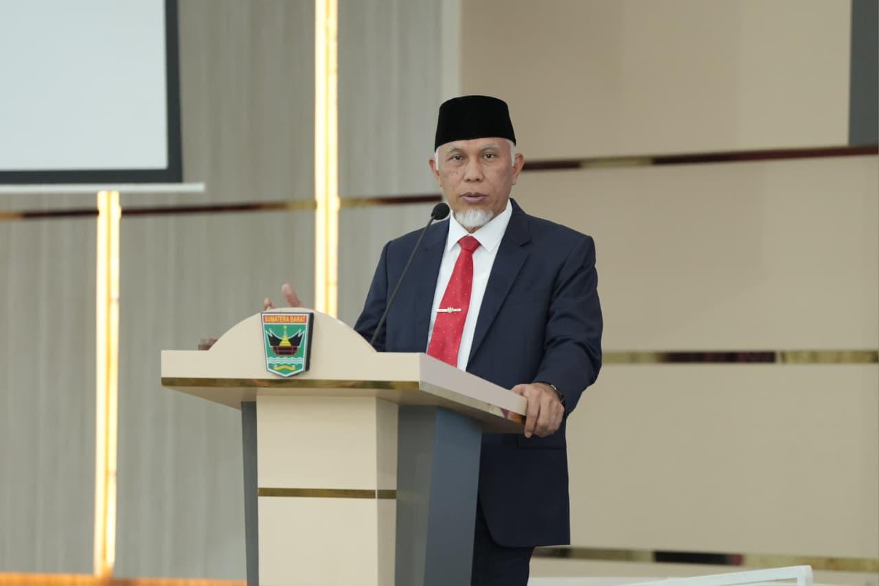 Gubernur Sumbar Tunda Pesta Anak, Fokus Bantu Korban