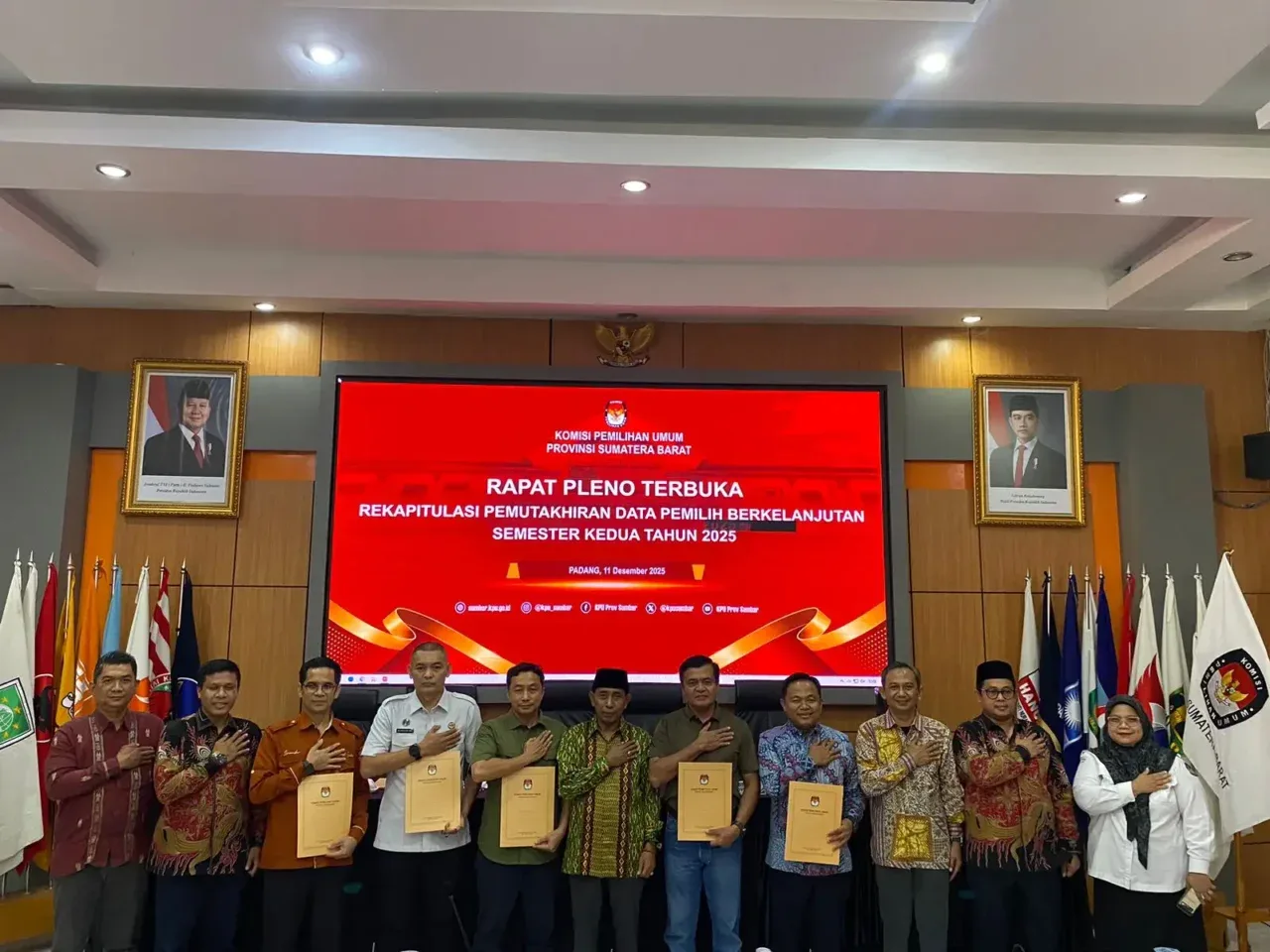 KPU Umumkan 4,2 Juta Pemilih Terdata di Sumatera Barat
