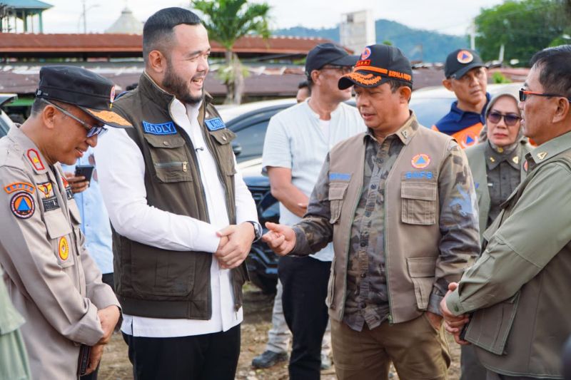 Padang Percepat Pembangunan Huntara-Huntap Bersama BNPB Bagi Korban