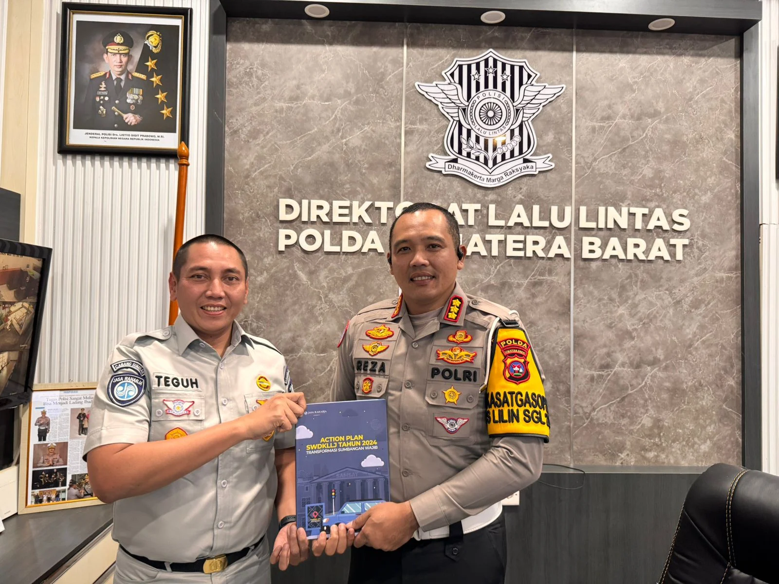 Jasa Raharja Serahkan Action Plan, Tingkatkan Layanan SWDKLLJ Sumbar