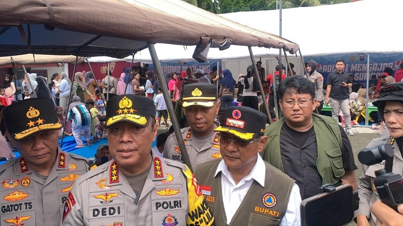 Wakapolri Tinjau Bencana Padang Pariaman, Serahkan Bantuan, Perkuat Pemulihan