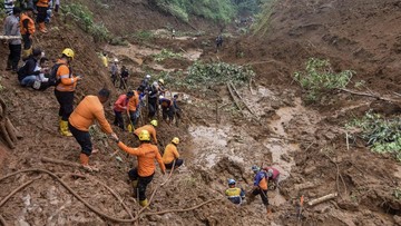 Hujan Deras Memicu Longsor Tebing Ngarai Sianok, Sawah Terkikis