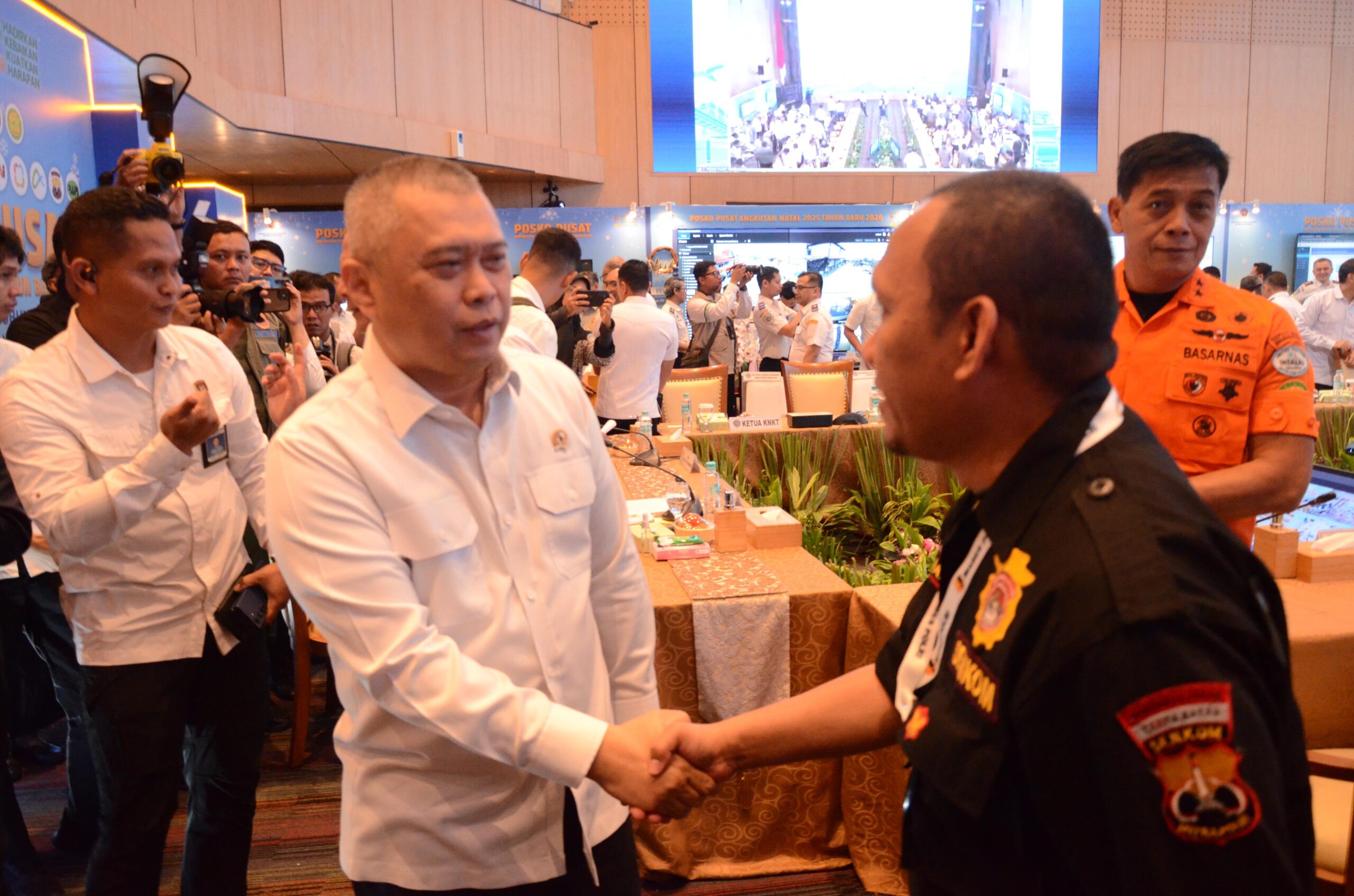 Kemenhub Evaluasi, Senkom Kawal Informasi Usai Posko Nataru Ditutup