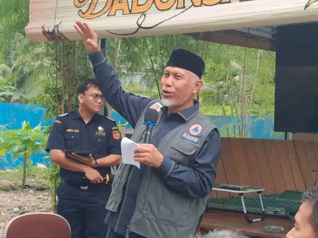 Mahyeldi Perkuat Sinergi Lintas Instansi Percepat Penanganan Bencana Sumbar