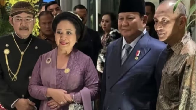 Pernikahan Putra Tommy, Prabowo-Titiek Curi Perhatian, Publik Baper!