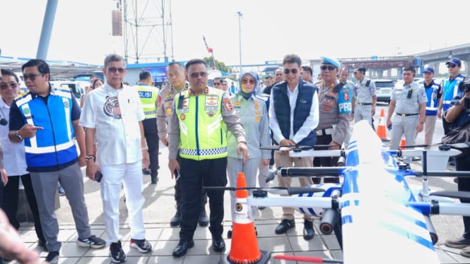 ETLE Drone Patroli Presisi Awasi, Rekam, Tindak Pelanggar Lalu Lintas