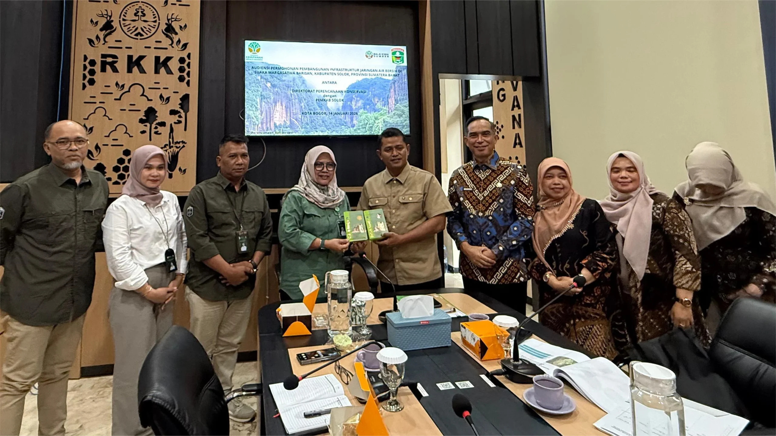 Solok Geser Lokasi, Kejar Izin Air Bersih dari Kemenhut