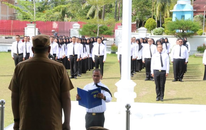 Pemko Pariaman Gembleng Ratusan CPNS Tekankan Integritas