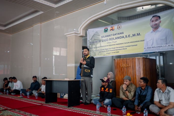 Zigo Rolanda Resmikan PAMSIMAS Solok, Air Bersih Mengalir!