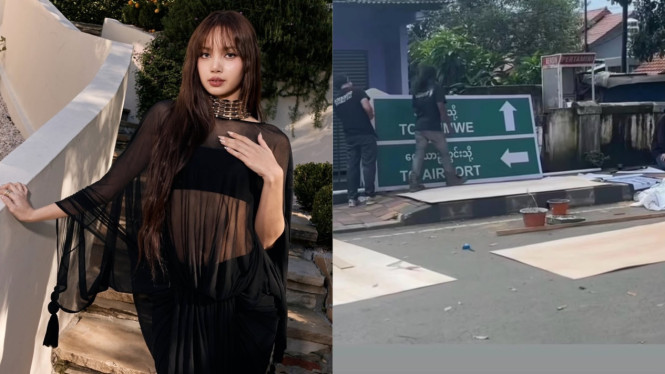 Lisa BLACKPINK Syuting di Indonesia, Filmnya Malah Berlatar Myanmar?
