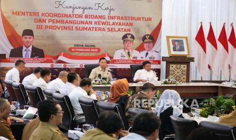 Menko AHY Pacu Pembangunan Infrastruktur Sumsel Secara Terpadu