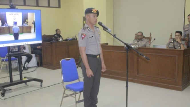Brimob Akui Lalai, Sampaikan Maaf Usai Aniaya Pelajar Madrasah