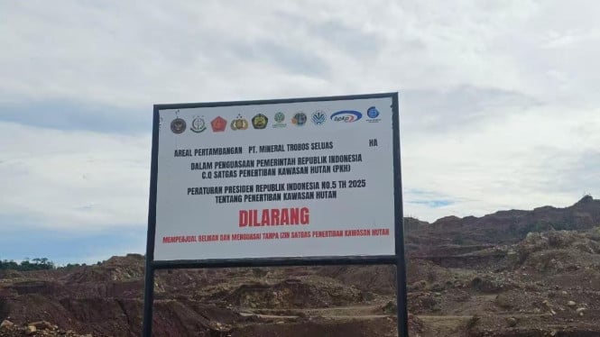 Satgas PKH Sikat Tambang Nikel Ilegal Milik Bos Malut United