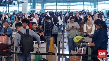 Bandara Soetta Diserbu Pemudik dan Pelancong Jelang Nyepi