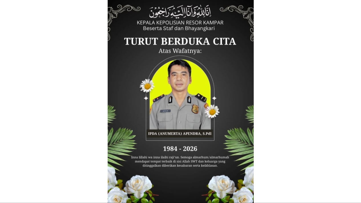Kapolri Naikkan Pangkat Anumerta Polisi yang Gugur Amankan Takbiran