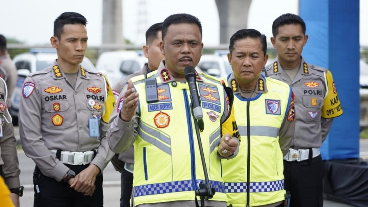 Polri Siagakan One Way dan Contraflow Hadapi Puncak Arus Balik