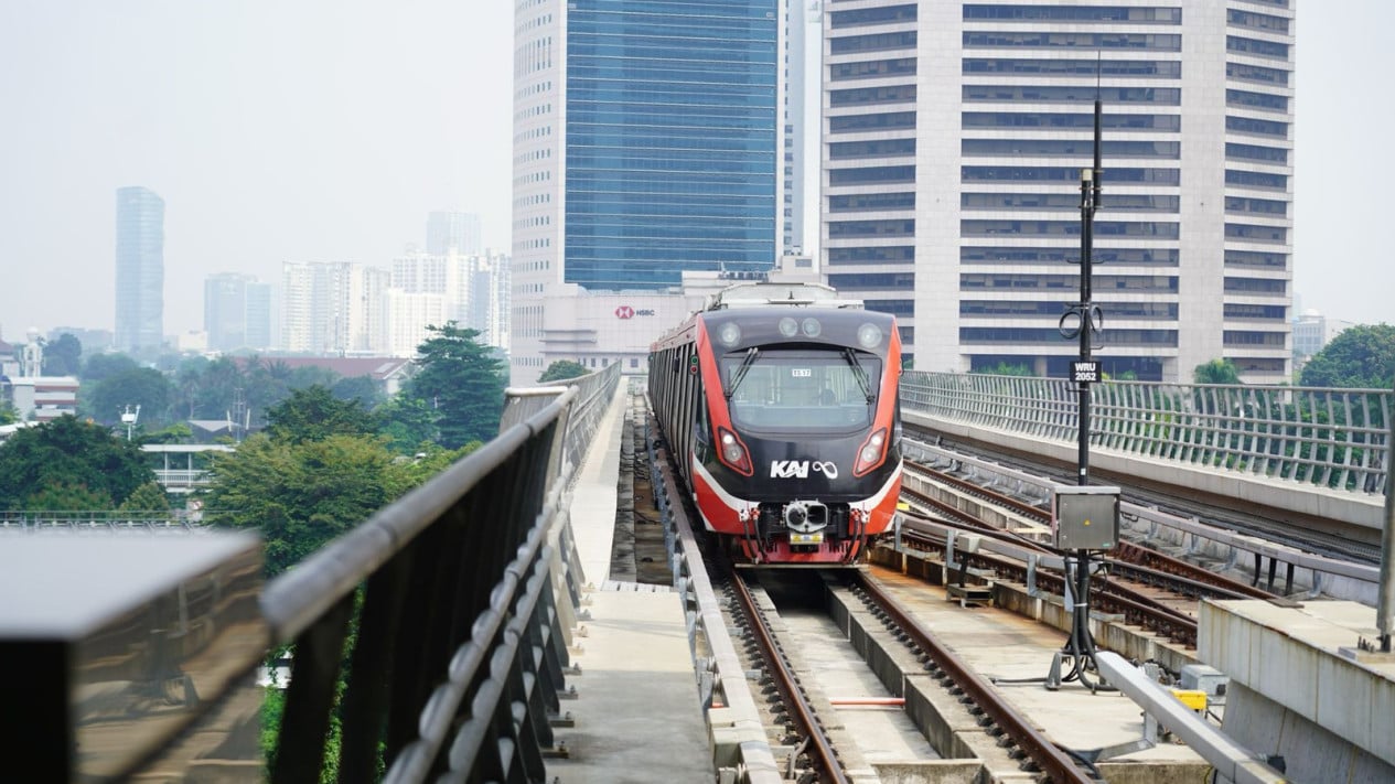 Sistem Deteksi Anomali, LRT Jabodebek Berhenti Mendadak di Rasuna Said
