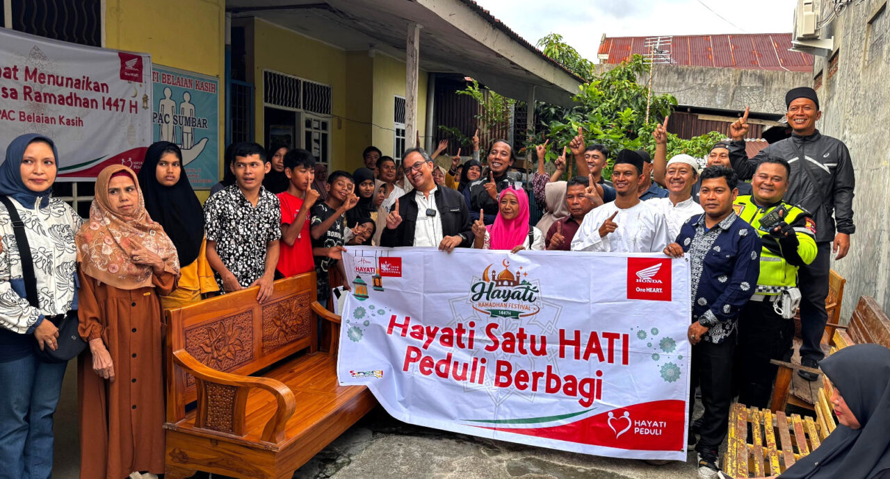Hayati Santuni YPAC Belaian Kasih, Tebar Kebaikan Ramadan di Sumbar