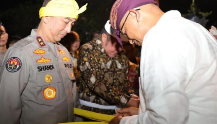 Kapolda Sumsel Hadiri Dharma Santi Nyepi, Tegaskan Toleransi Pilar Kamtibmas