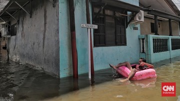 Sungai Cimanceuri Meluap, Banjir Satu Meter Rendam Legok Tangerang