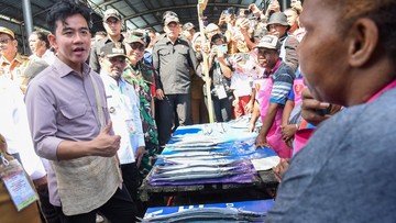 Gibran Sambangi Manado, Tinjau Korban dan Bangunan Rusak Akibat Gempa