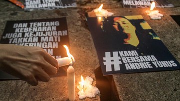 Oditur Militer Jerat Empat Tersangka Penyiraman Andrie Yunus Pasal Berlapis