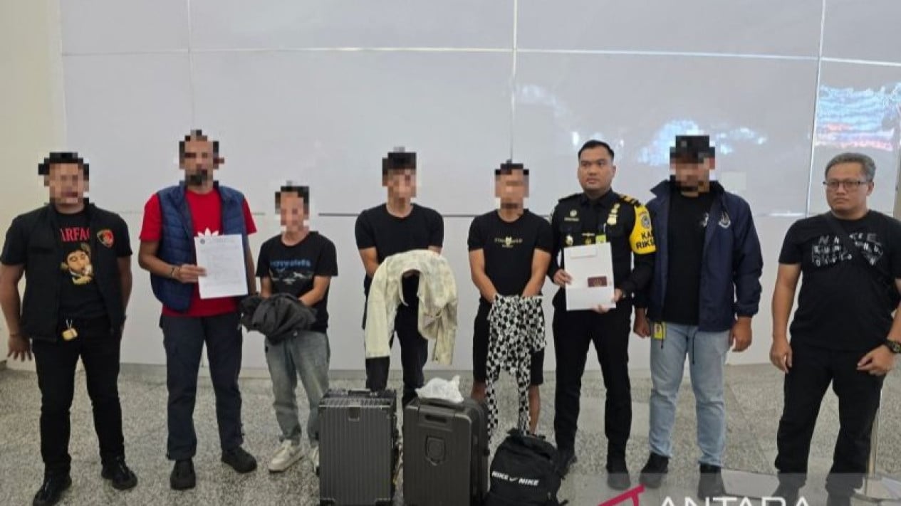 Imigrasi Bali Ciduk Tiga WNA China Buron Pencurian