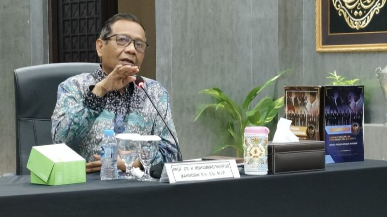Mahfud MD: Polri di Bawah Kementerian Berisiko Dipolitisasi