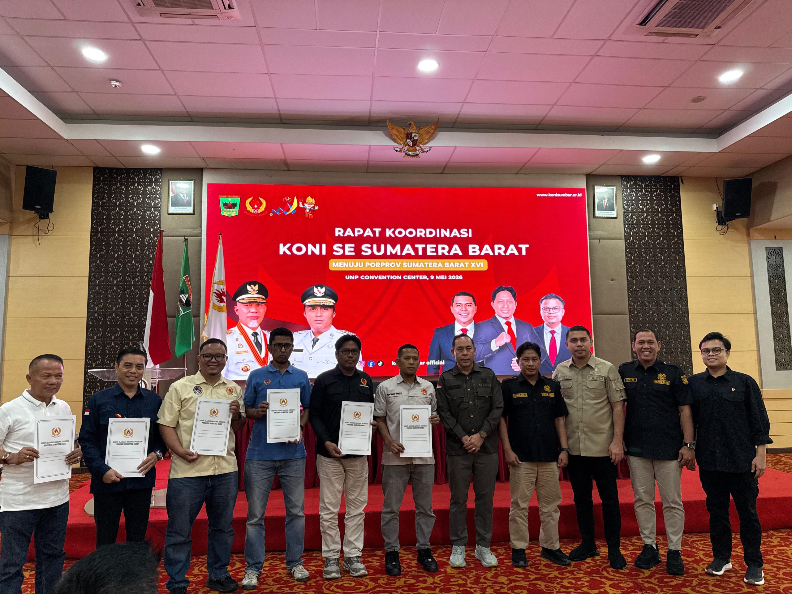 Efisiensi Anggaran, KONI Pastikan Porprov Sumbar 2026 Tetap Digelar Oktober